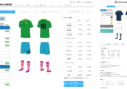サッカーユニフォームシミュレーターSVOLME Team Order